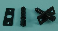 THD093/BLP Simplex Hinge Screws - Black Polished