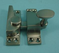 THD101/SNP Straight Arm Fastener - Standard - Oval Knob in Satin Nickel