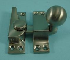 THD105/SNP Straight Arm Fastener - Standard - Ball Knob in Satin Nickel
