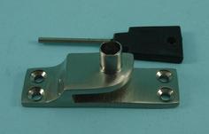 THD109/SNP Locking Keep for the Straight Arm Fastener: Standard in Satin Nickel Plated