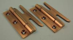 THD148/AB Simplex Hinge Solid Brass with DSW (pair) in Antique Brass
