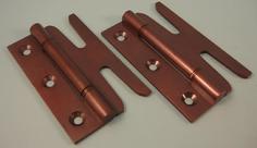 THD148/BRO Simplex Hinge Solid Brass with DSW (pair) in Bronze