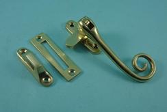 THD086 Curly Tail Casement Fastener with Hook and Mortice Plates