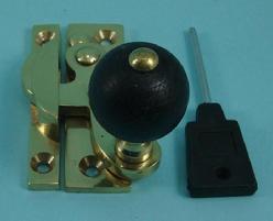 THD108WBL Claw Fastener - Black Wood - Locking