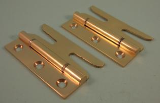 THD148 Simplex Hinges - Solid Brass with DSW